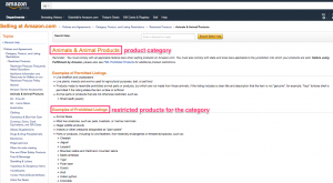 Amazon Seller Policy Violation