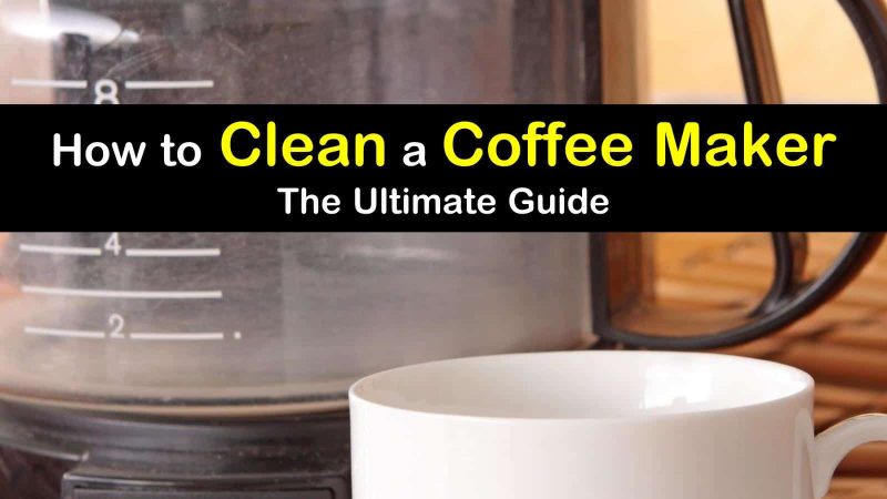 best way to clean a coffee maker