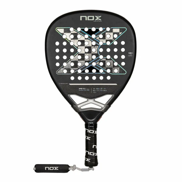  Padel Racket Nox AT10 Luxury Attack 18K Alum 2024 Agustin Tapia 